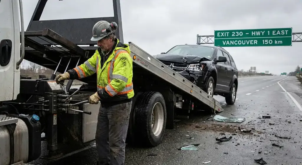 Vancouver accident recovery with proper scene management